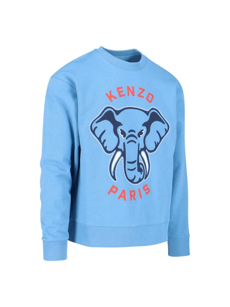 商品Kenzo|Kenzo Elephant Varsity Jungle Crewneck Sweatshirt,价格¥1953,第3张图片详细描述