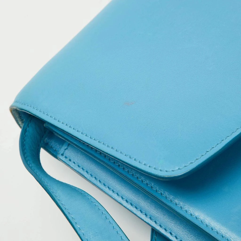 Celine Blue Leather Large Classic Box Shoulder Bag 商品