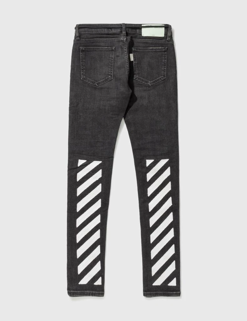 商品[二手商品] Off-White|OFF WHITE DESTROYED DEMIN JEANS,价格¥2051,第2张图片详细描述