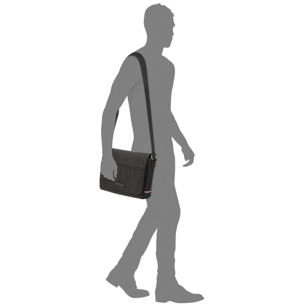 商品Tommy Hilfiger|Men's Alexander Flap-Closure Messenger Bag,价格¥707,第2张图片详细描述