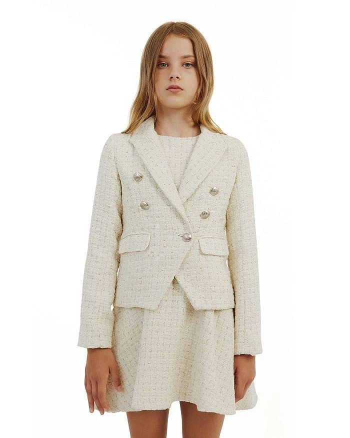 商品Bardot|Girls' Roma Boucle Blazer - Little Kid, Big Kid,价格¥245,第4张图片详细描述