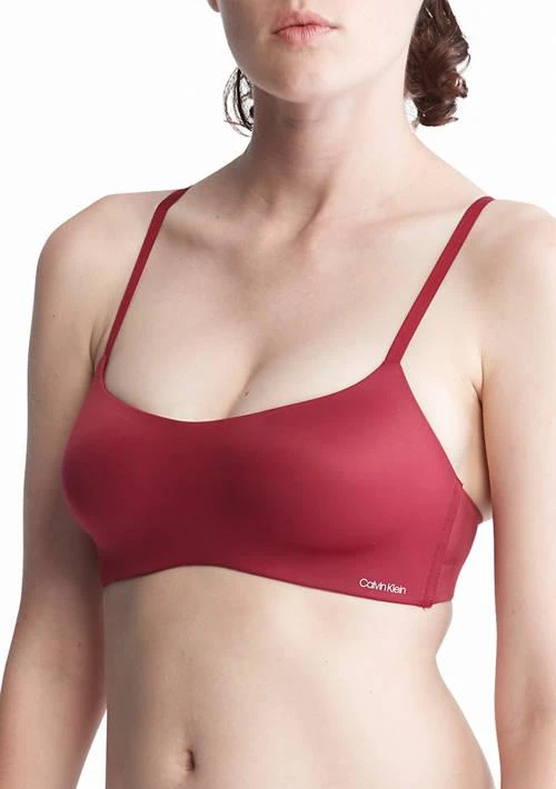 商品Calvin Klein|Klein Liquid Touch Wirefree Scoop T Shirt Bra,价格¥145,第1张图片详细描述