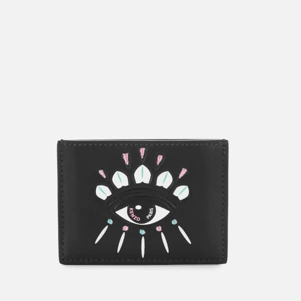 商品Kenzo|KENZO Women's Eye Card Holder - Black,价格¥423,第1张图片