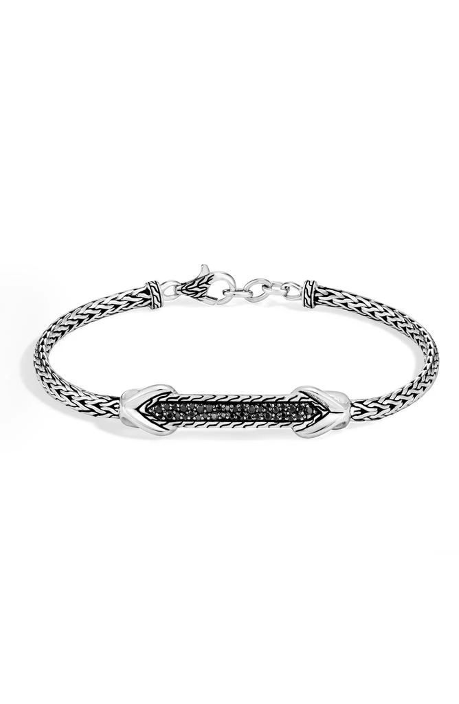 商品John Hardy|Asli Classic Chain Pavé Station Bracelet,价格¥2250,第1张图片