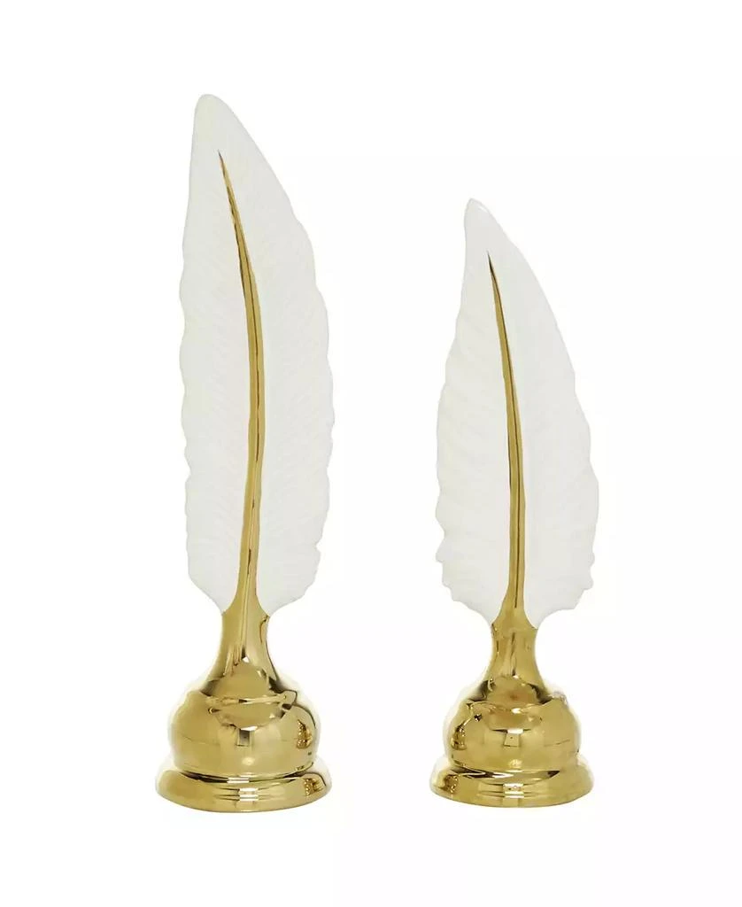 商品CosmoLiving|by Cosmopolitan Glam Birds Sculpture, Set of 2,价格¥511,第1张图片
