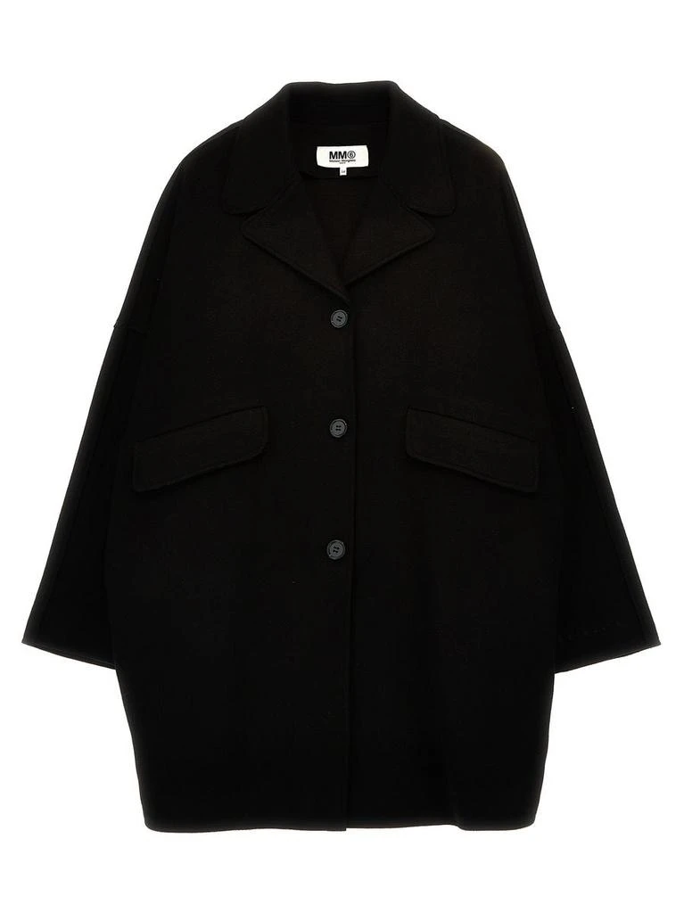 商品MM6|Mm6 Maison Margiela Kids Cloth Coat,价格¥1682,第1张图片