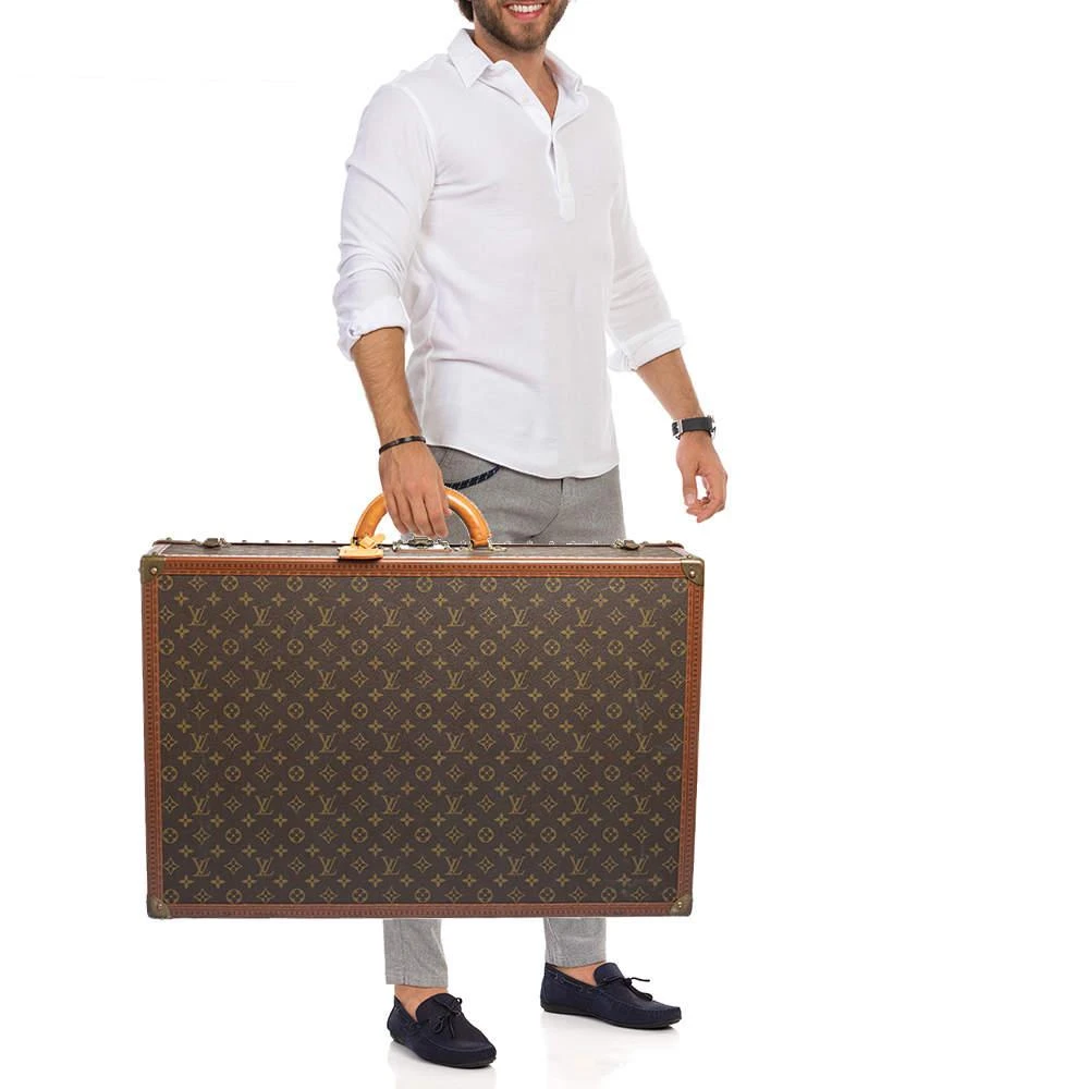 商品[二手商品] Louis Vuitton|Louis Vuitton Monogram Canvas Alzer 70 Trunk Suitcase,价格¥28751,第2张图片详细描述