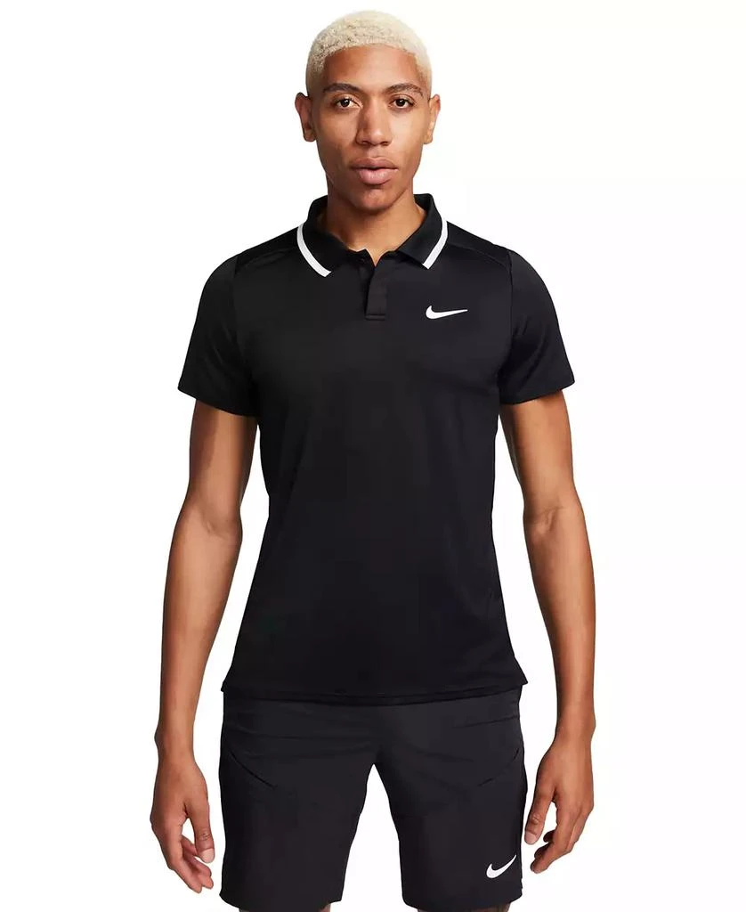 商品NIKE|Men's Advantage Dri-FIT Colorblocked Tennis Polo Shirt,价格¥222,第1张图片