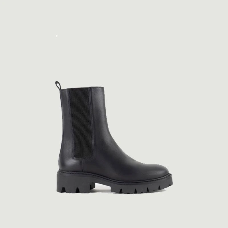 商品Bobbies Paris|Chelsea boots in leather Ivy Noir passion Bobbies Paris,价格¥1970,第1张图片