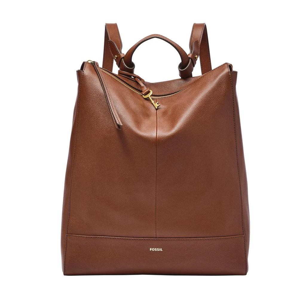 商品Fossil|Fossil Women's Elina Leather Convertible Backpack,价格¥748,第1张图片