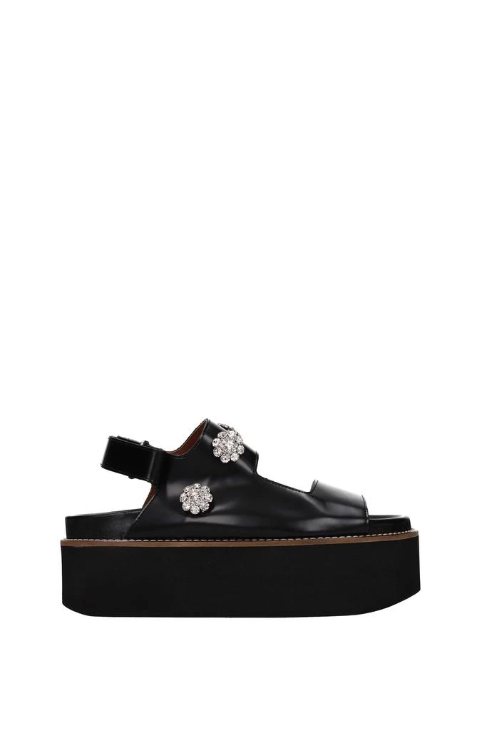 商品Ganni|Sandals Leather Black,价格¥1400,第1张图片