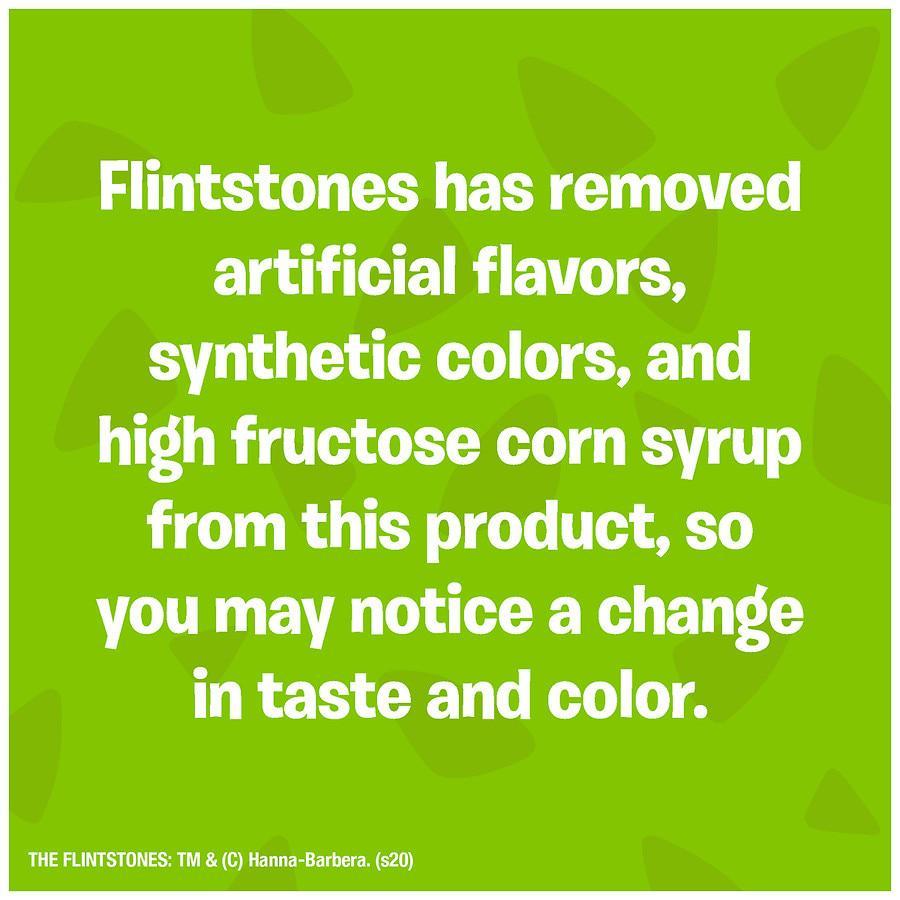 商品Flintstones|儿童综合维生素嚼片 柑橘口味,价格¥58,第4张图片详细描述