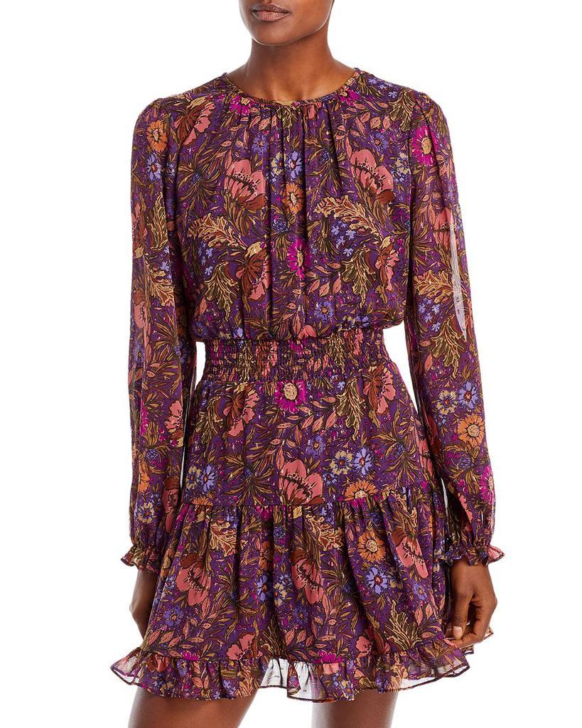商品AQUA|Smocked Chiffon Dress - 100% Exclusive,价格¥493,第1张图片