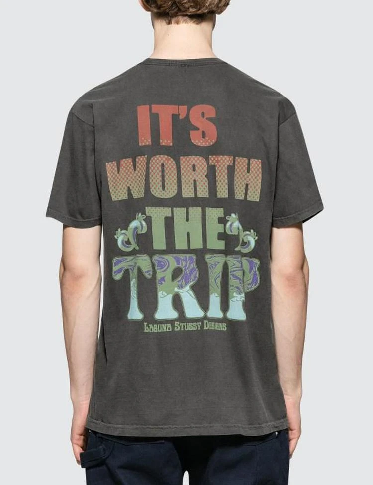 商品STUSSY|Worth The Trip Pig. Dyed T-Shirt,价格¥482,第3张图片详细描述