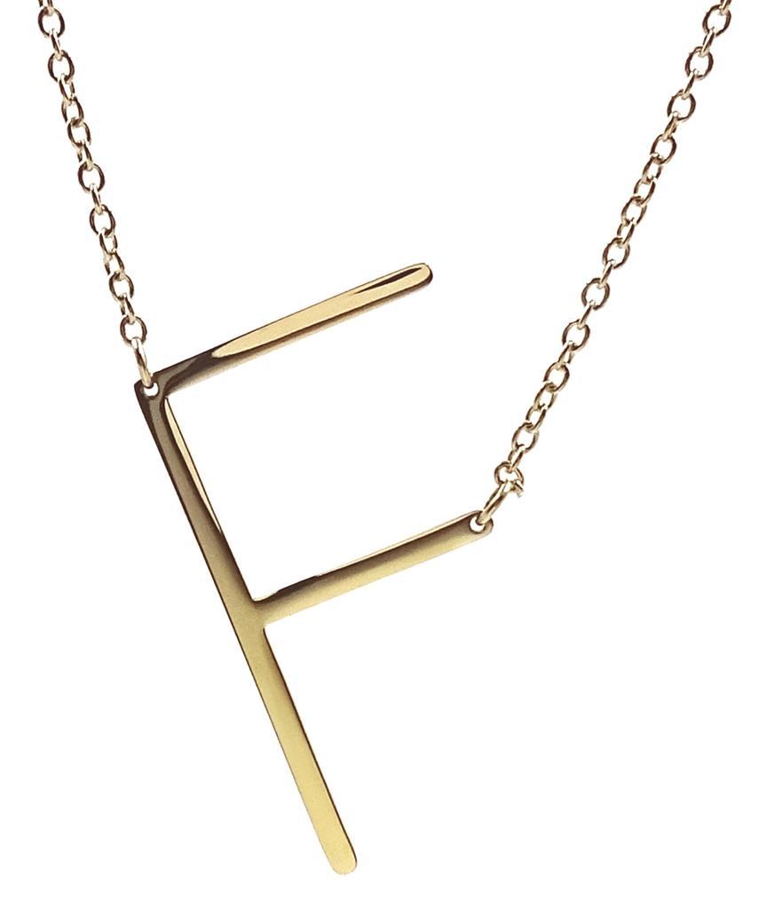 商品Savvy Cie Jewels|1" 18K Gold Plated Necklace,价格¥148,第1张图片