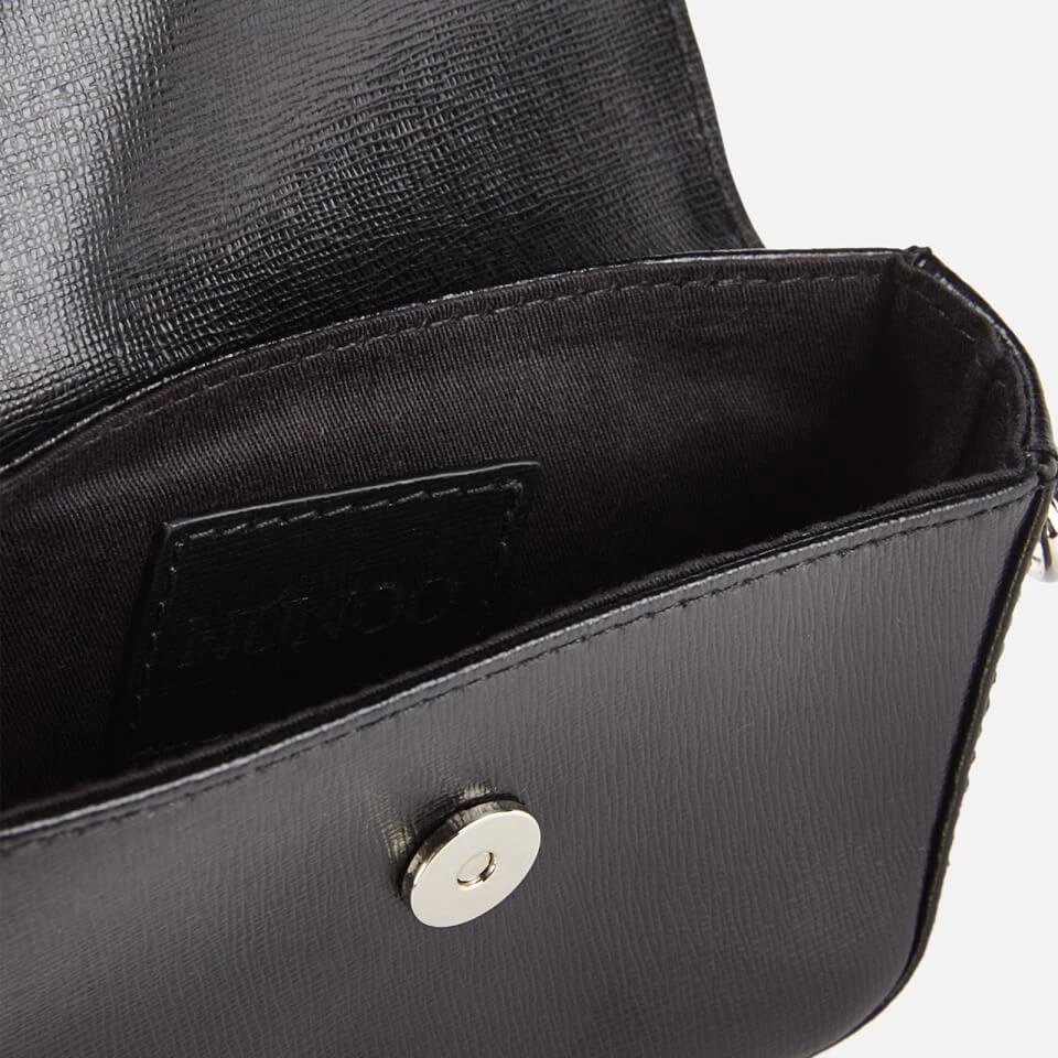 商品Nunoo|Núnoo Women's Mini Honey Florence LWG Leather Shoulder Bag - Black,价格¥148,第4张图片详细描述