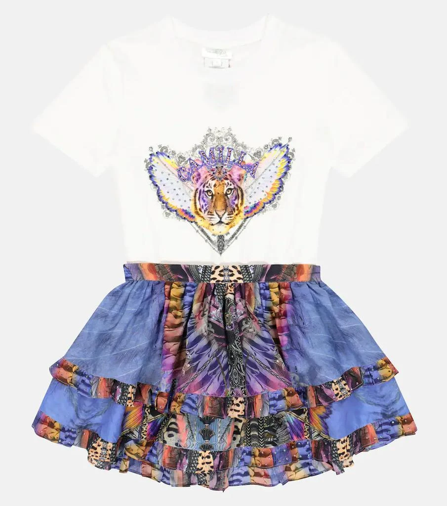 商品Camilla|Embellished printed cotton T-shirt,价格¥659,第2张图片详细描述