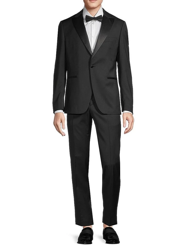 商品PAL ZILERI|Stretch-Wool Peak-Lapel Tuxedo,价格¥9587,第3张图片详细描述