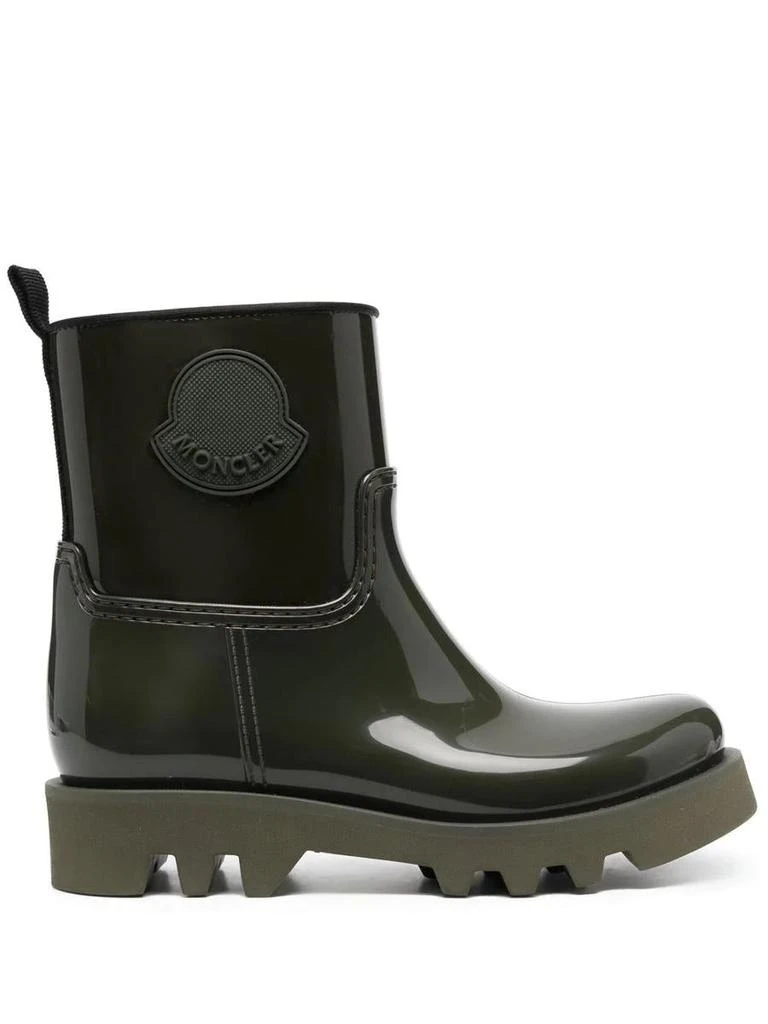 商品Moncler|MONCLER Ginette Shiny Military Ankle Boot,价格¥1691,第1张图片