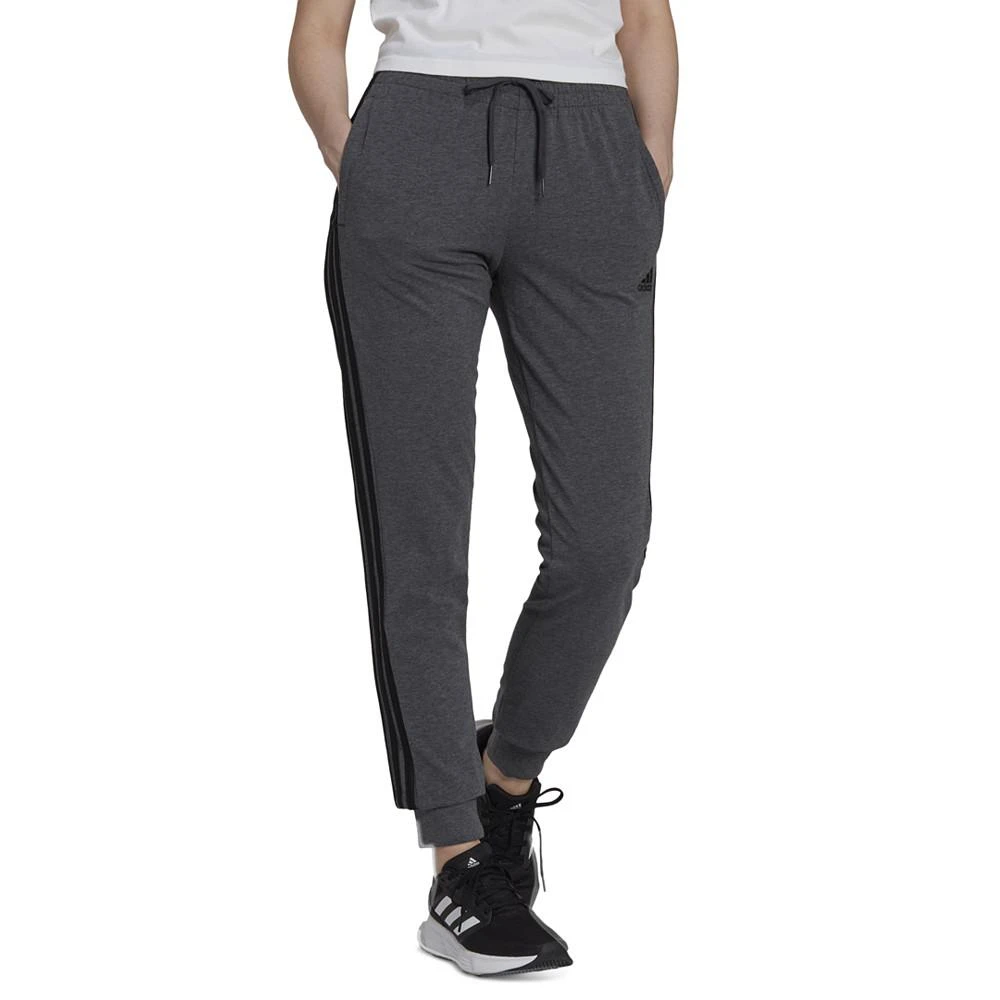 商品Adidas|Women's Essentials Single Jersey 3-Stripes Pants,价格¥372,第1张图片
