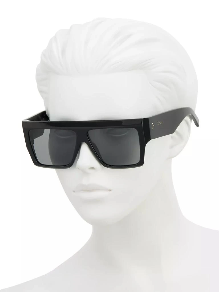 商品Celine|60MM Flat-Top Square Sunglasses,价格¥3575,第4张图片详细描述