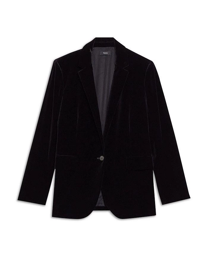 商品Theory|Velvet Boyfriend Blazer,价格¥1338,第5张图片详细描述