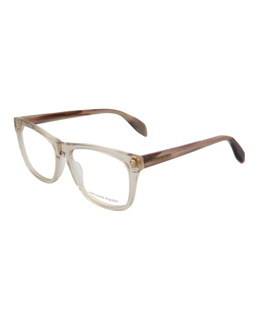 商品Alexander McQueen|Square Acetate Optical Glasses,价格¥659,第2张图片详细描述