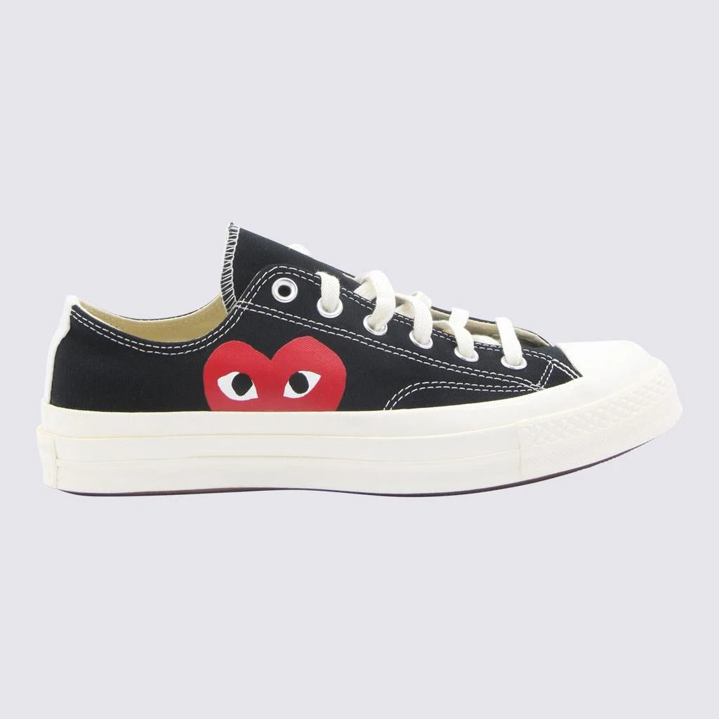 商品Comme des Garcons|COMME DES GARCONS PLAY CONVERSE Sneakers Black,价格¥1032,第5张图片详细描述