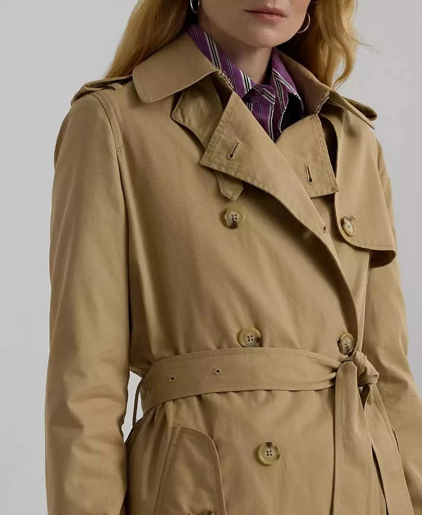 商品Ralph Lauren|Women's Double-Breasted Trench Coat,价格¥2207,第4张图片详细描述