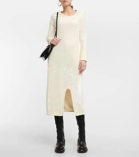 商品Jil Sander|羊毛混纺中长连衣裙,价格¥9787,第2张图片详细描述