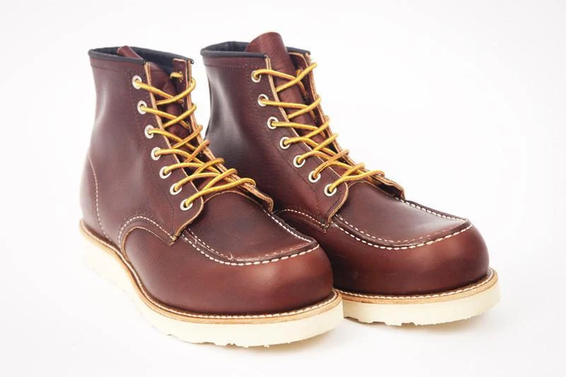 商品Red Wing|Redwing 6 Classic Mock Toe 8138 Boot - Dark Brown,价格¥2048,第1张图片