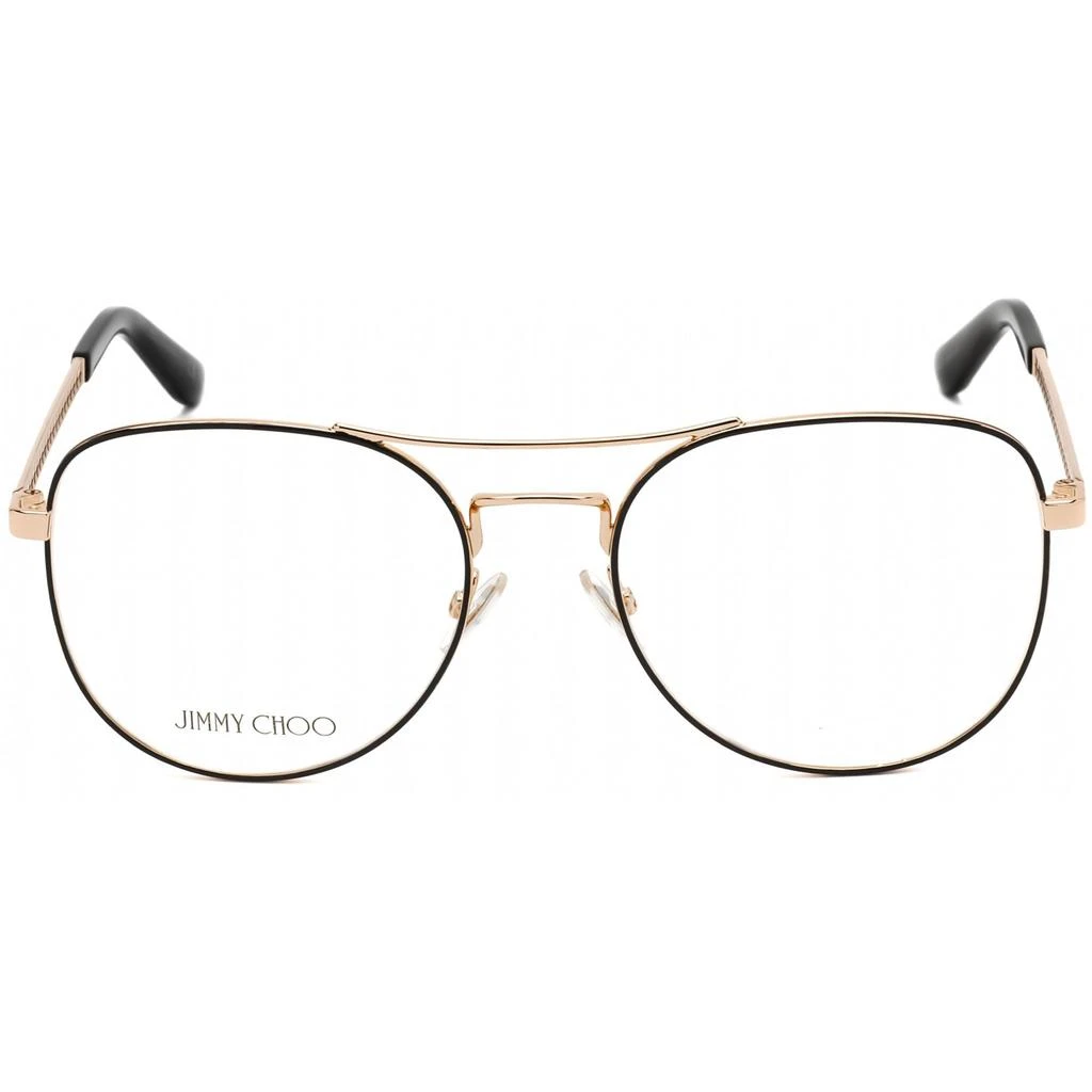 商品Jimmy Choo|Jimmy Choo Women's Eyeglasses - Clear Demo Lens Dark Ruthenium Gold | JC 200 0VUE 00,价格¥447,第2张图片详细描述