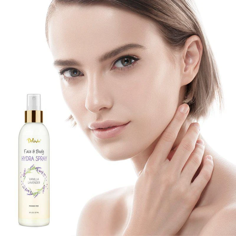 商品Deluvia|Face & Body Hydra Spray Vanilla Lavender 8 FL OZ,价格¥204,第1张图片