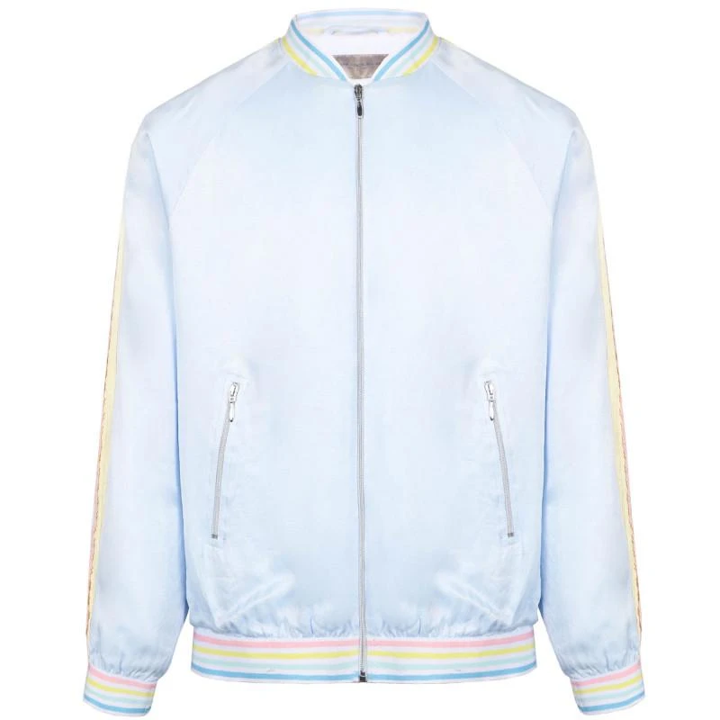 商品Ermanno Scervino Kids|Girls light blue bomber jacket,价格¥3236,第2张图片详细描述