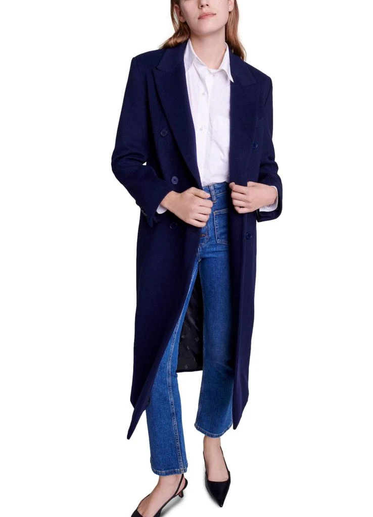 商品Maje|Long coat,价格¥4793,第5张图片详细描述