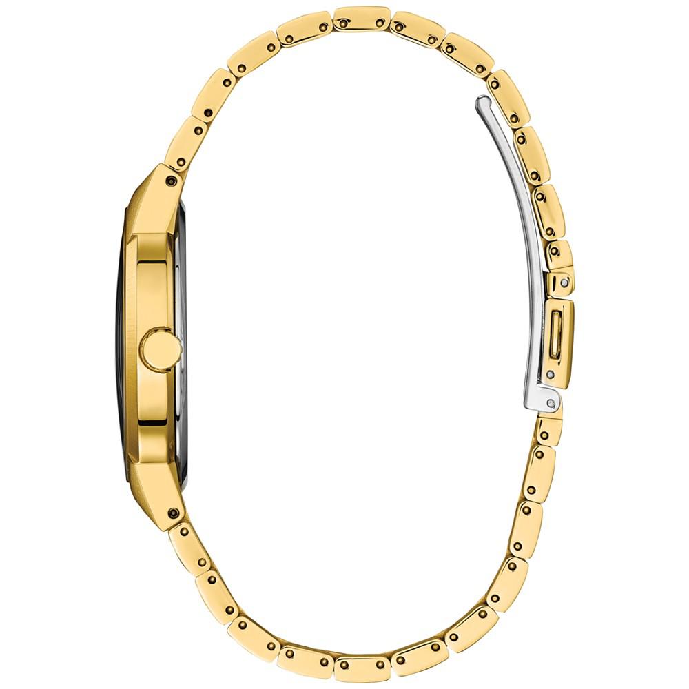 Eco-Drive Men's Modern Axiom Gold-Tone Stainless Steel Bracelet Watch 40mm商品第2张图片规格展示