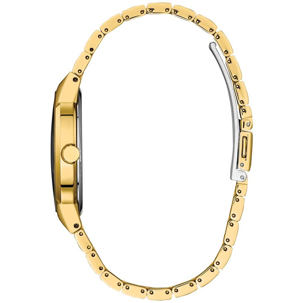 商品Citizen|Eco-Drive Men's Modern Axiom Gold-Tone Stainless Steel Bracelet Watch 40mm,价格¥1863,第4张图片详细描述