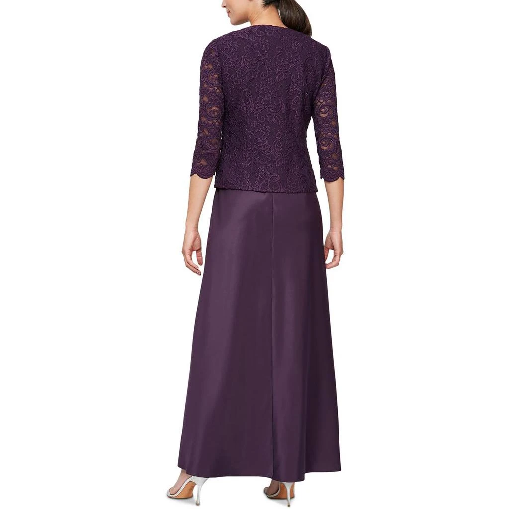 商品Alex Evenings|Alex Evenings Womens 2 PC Full Length Evening Dress,价格¥344,第3张图片详细描述