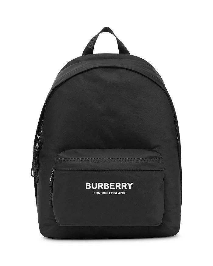 商品Burberry|Logo Print Nylon Backpack,价格¥8164,第1张图片