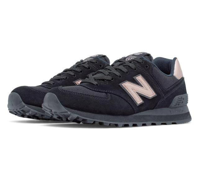 商品New Balance|Women's 574 Molten Metallic 慢跑休闲鞋,价格¥455,第5张图片详细描述