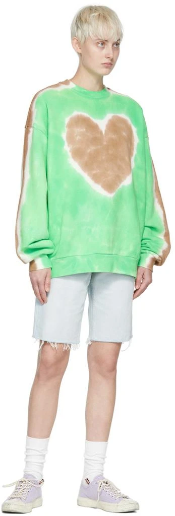 商品Acne Studios|Green Organic Cotton Sweatshirt,价格¥1642,第4张图片详细描述