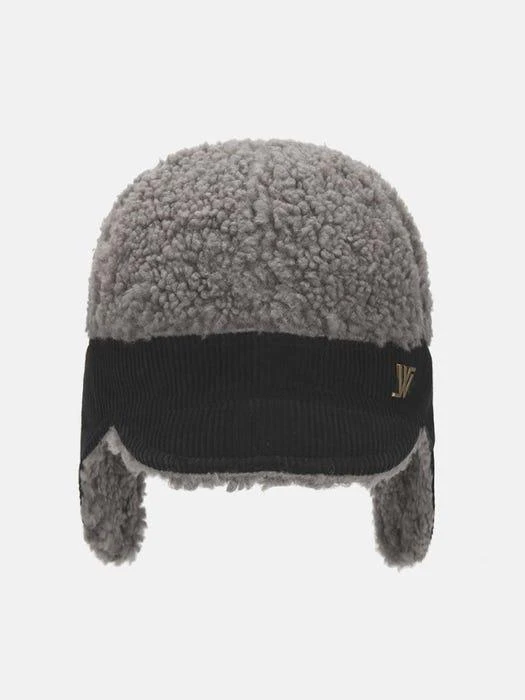 商品WHITE SANDS|Corduroy Fleece Earmuff Cap Cona 6 Colors,价格¥499,第4张图片详细描述