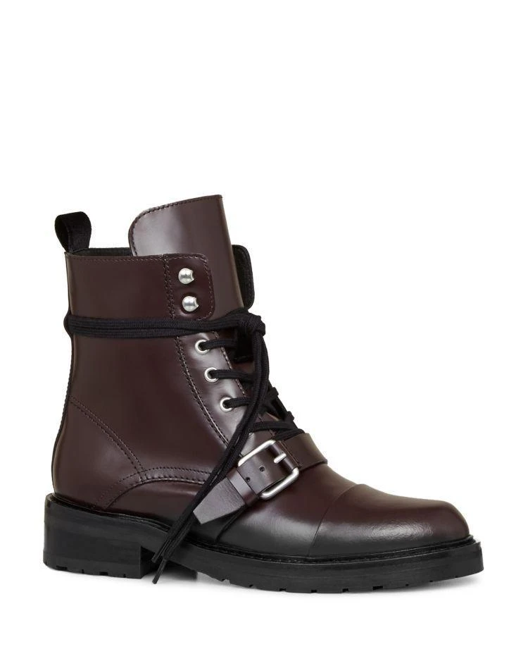 商品ALL SAINTS|Women's Donita Leather Lace Up Combat Boots,价格¥1823,第1张图片