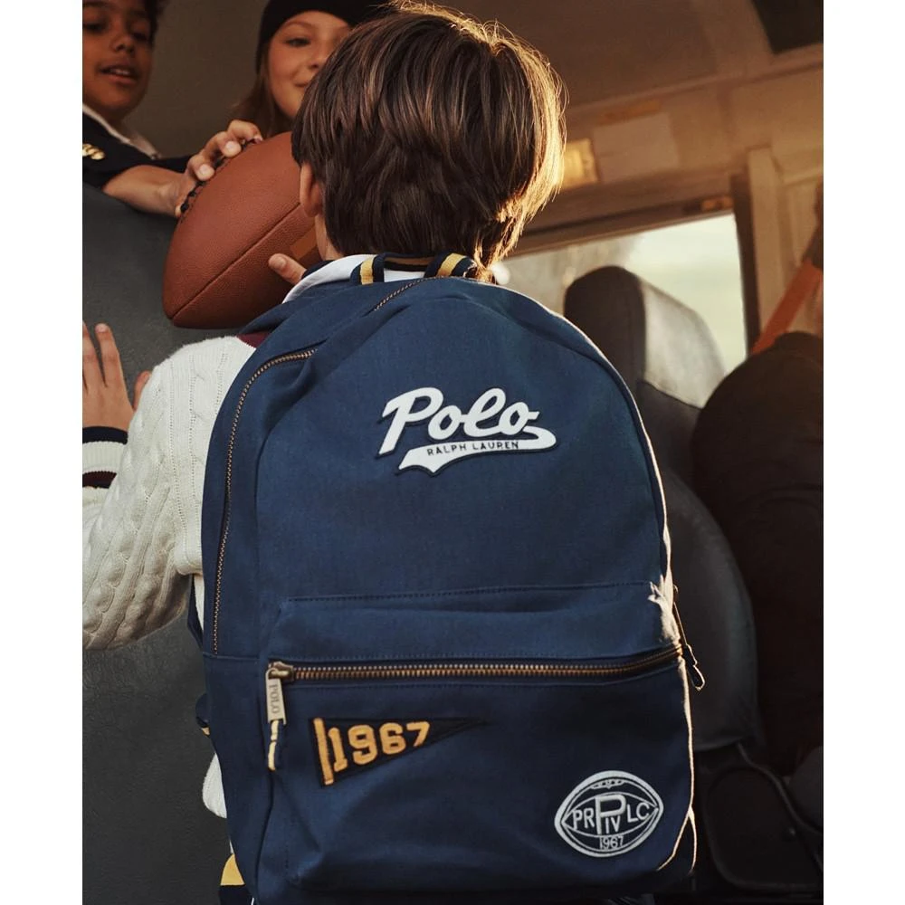 商品Ralph Lauren|Big Boys Varsity Backpack,价格¥750,第5张图片详细描述