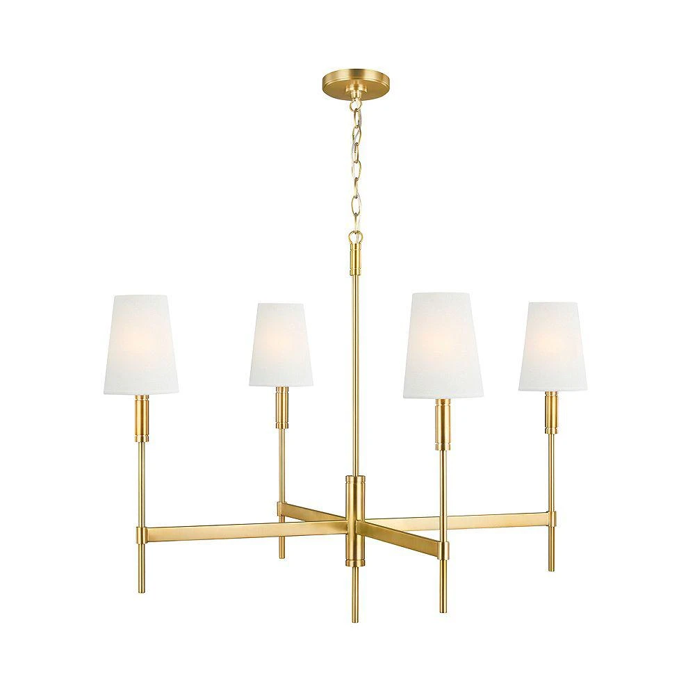 商品TOB by Thomas O'Brien|Beckham Classic 4 Large Light Chandelier,价格¥4756,第1张图片详细描述