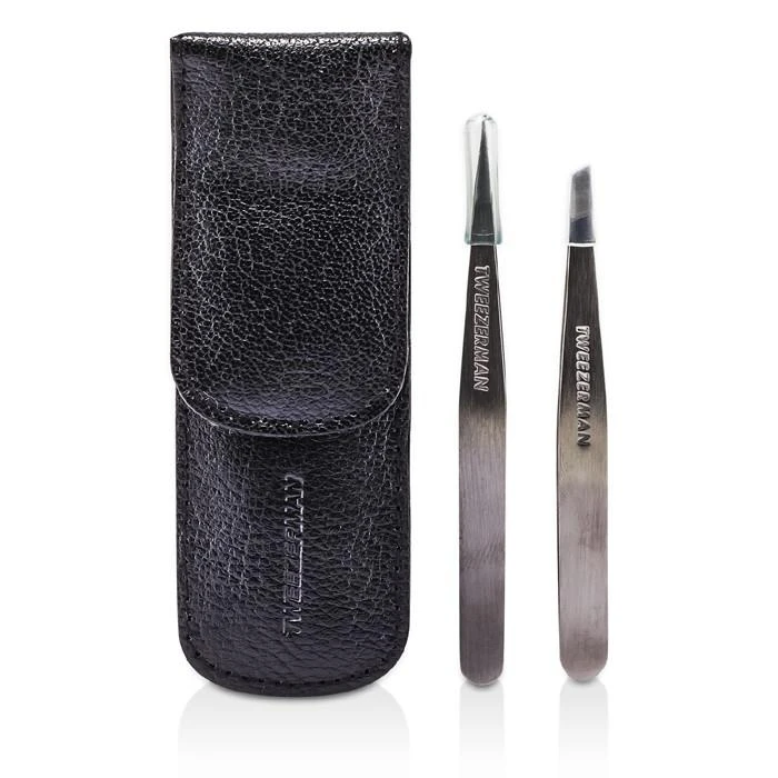 商品Tweezerman|Tweezerman 迷你镊子组合Petite Tweeze Set - (含黑色皮套) -(含黑色皮套)(2pcs),价格¥272,第3张图片详细描述