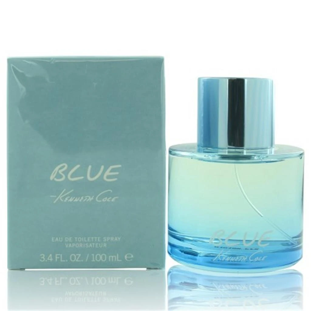 商品Kenneth Cole|MKENNETHCOLEBLUE34 3.4 oz Mens Blue Eau De Toilette Spray,价格¥342,第1张图片