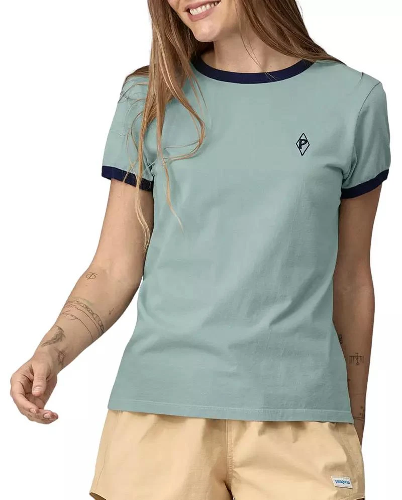 商品Patagonia|Patagonia Women's Water People Organic Ringer Tee,价格¥259,第2张图片详细描述