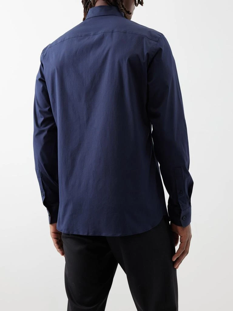 商品Burberry|Sherfield long-sleeve cotton shirt,价格¥4813,第5张图片详细描述