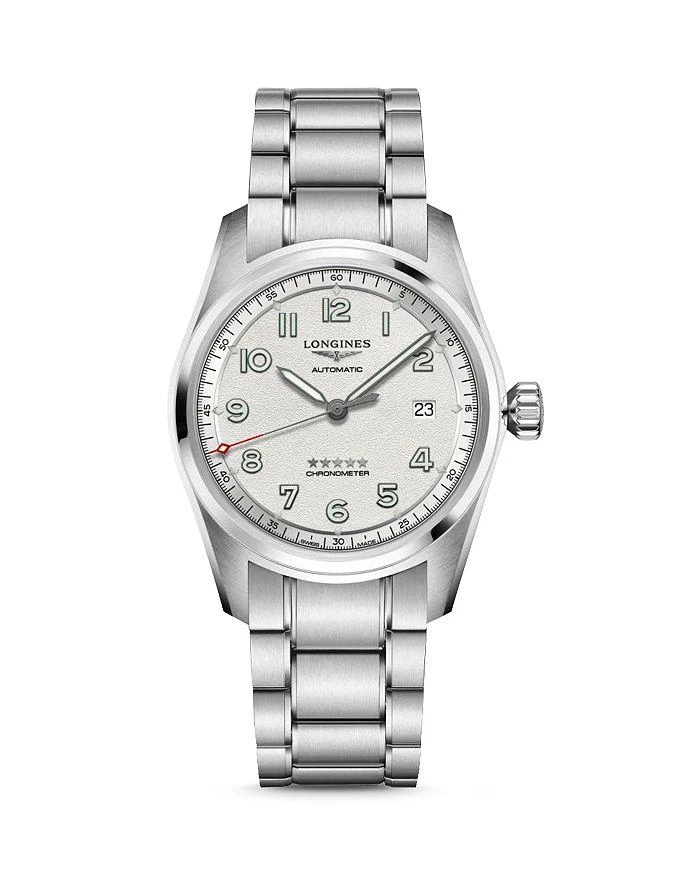 商品Longines|Spirit Stainless Steel Bracelet Watch, 40mm,价格¥16887,第1张图片详细描述